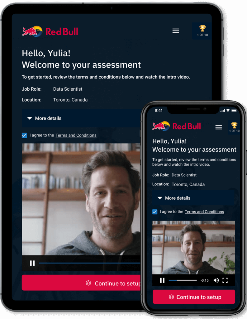 RedBull tablet and phone